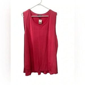Lane Bryant tank pink size 26/28 NWT